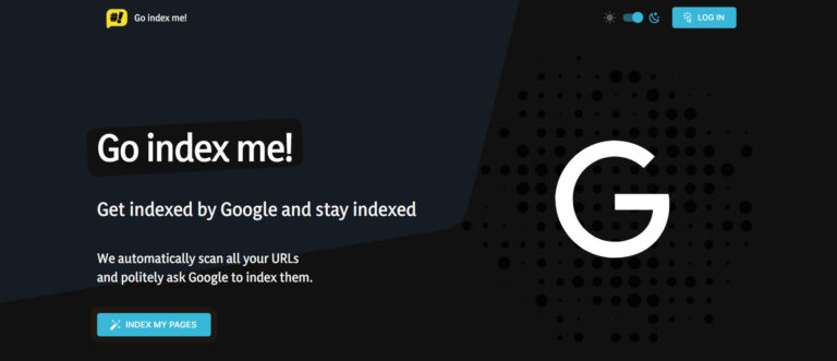 Google Indexing API - Go Index Me.