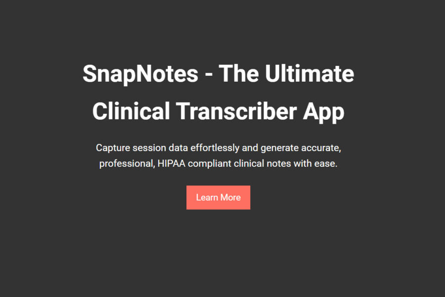 SnapNotes - Clinical Transcriber App