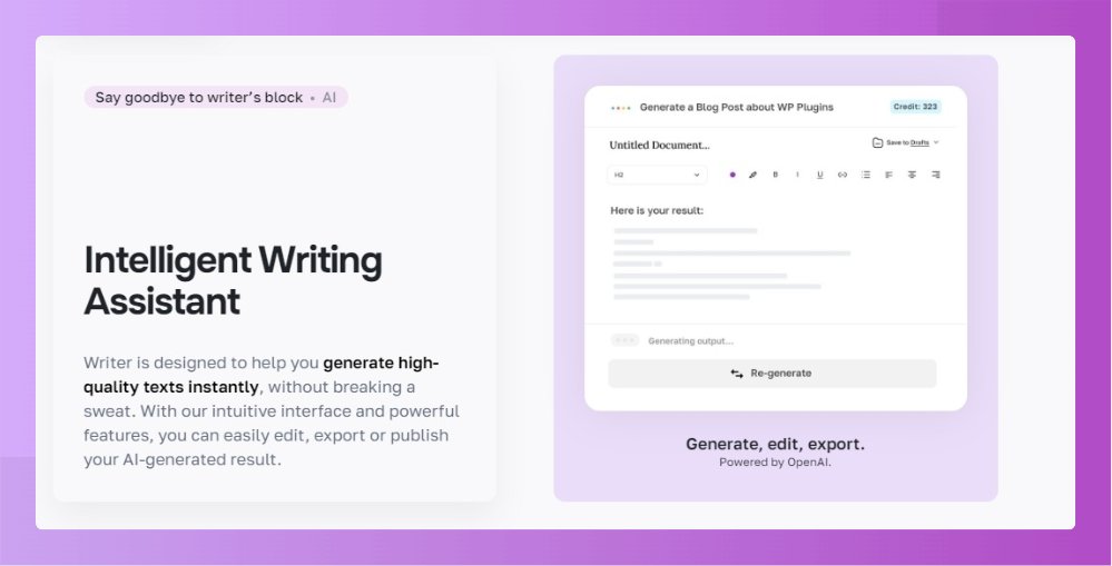 BloggenAI is an innovative AI-powered copywriting tool that leverages advanced natural language processing to help you create compelling and engaging written content for various purposes, such as marketing, blogging, and more.