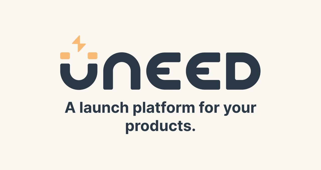 Uneed and alternative to Product Hunt.